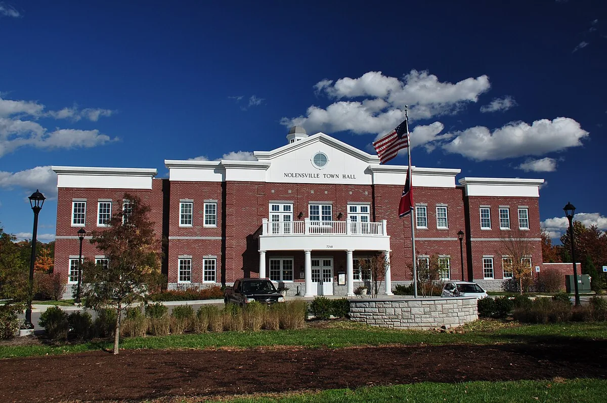 Permanent exterior lighting in Nolensville, Tennessee